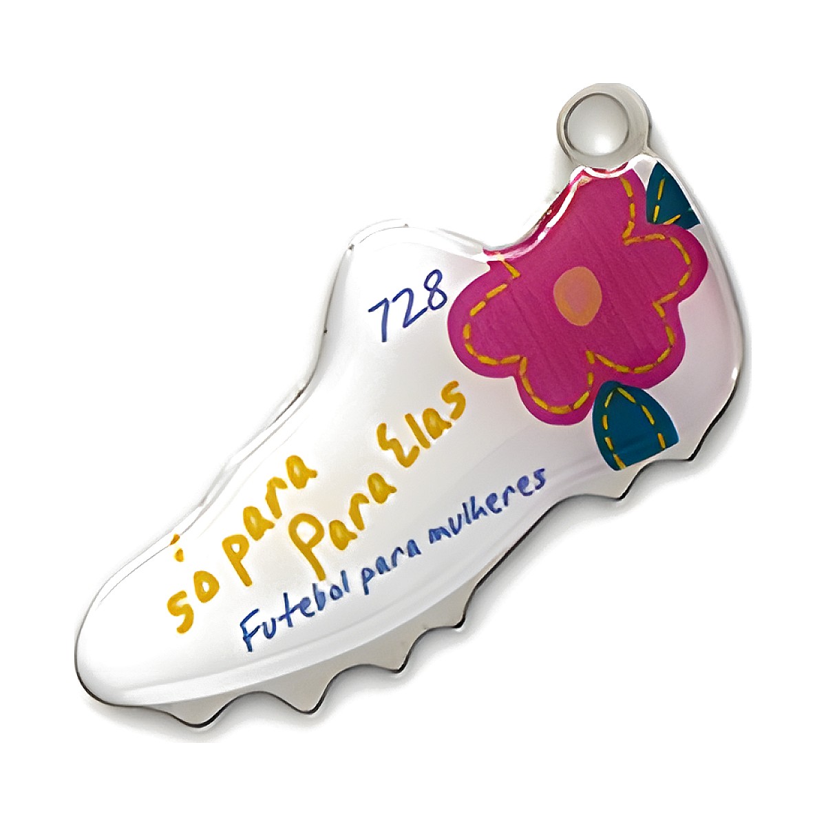 Chaveiro Chapinha Chuteira com a sua logo