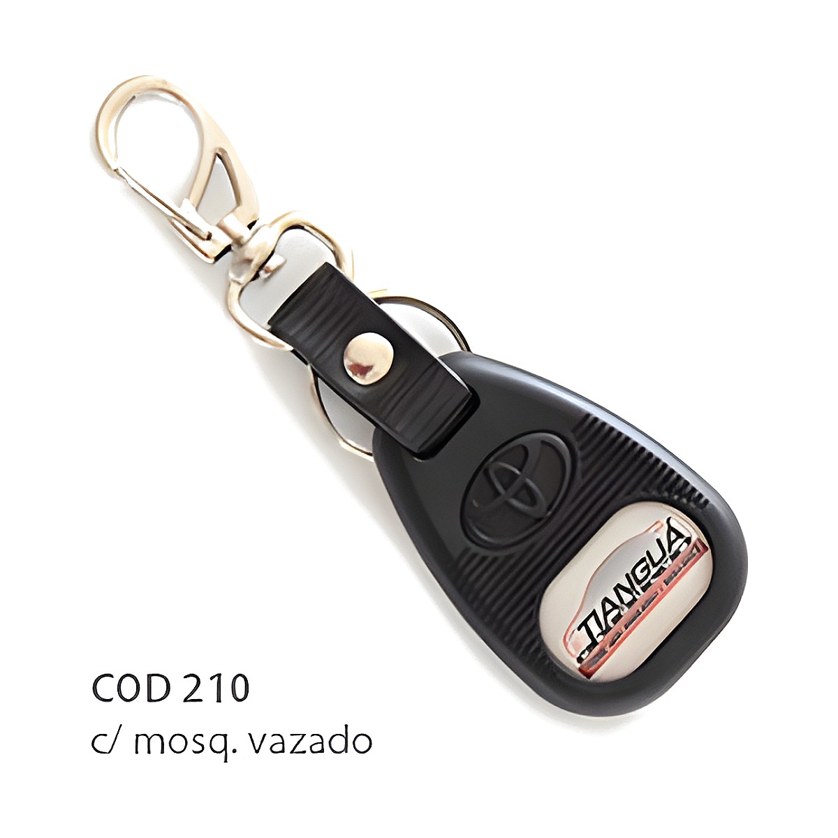 Chaveiro Emborrachado Toyota com a sua logo