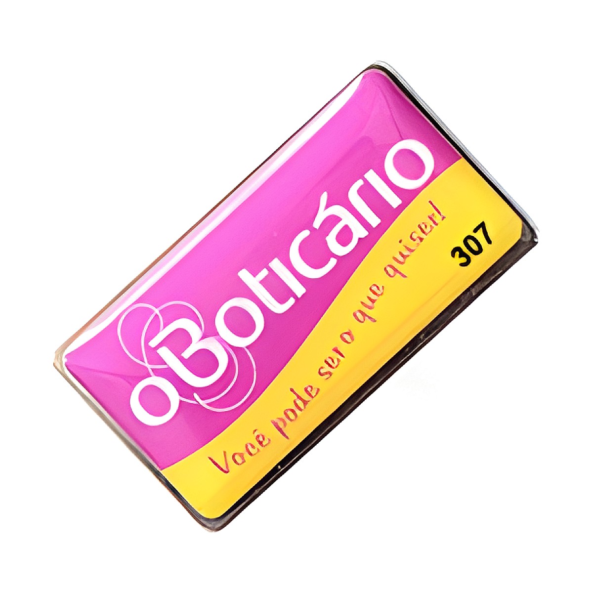 Botton Retangular 3,5 x 1,9 cm personalizado
