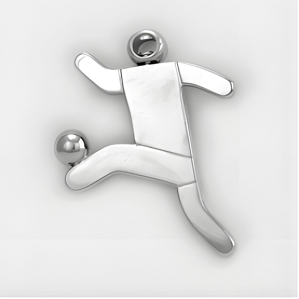Chaveiro Jogador futebol com a sua logo