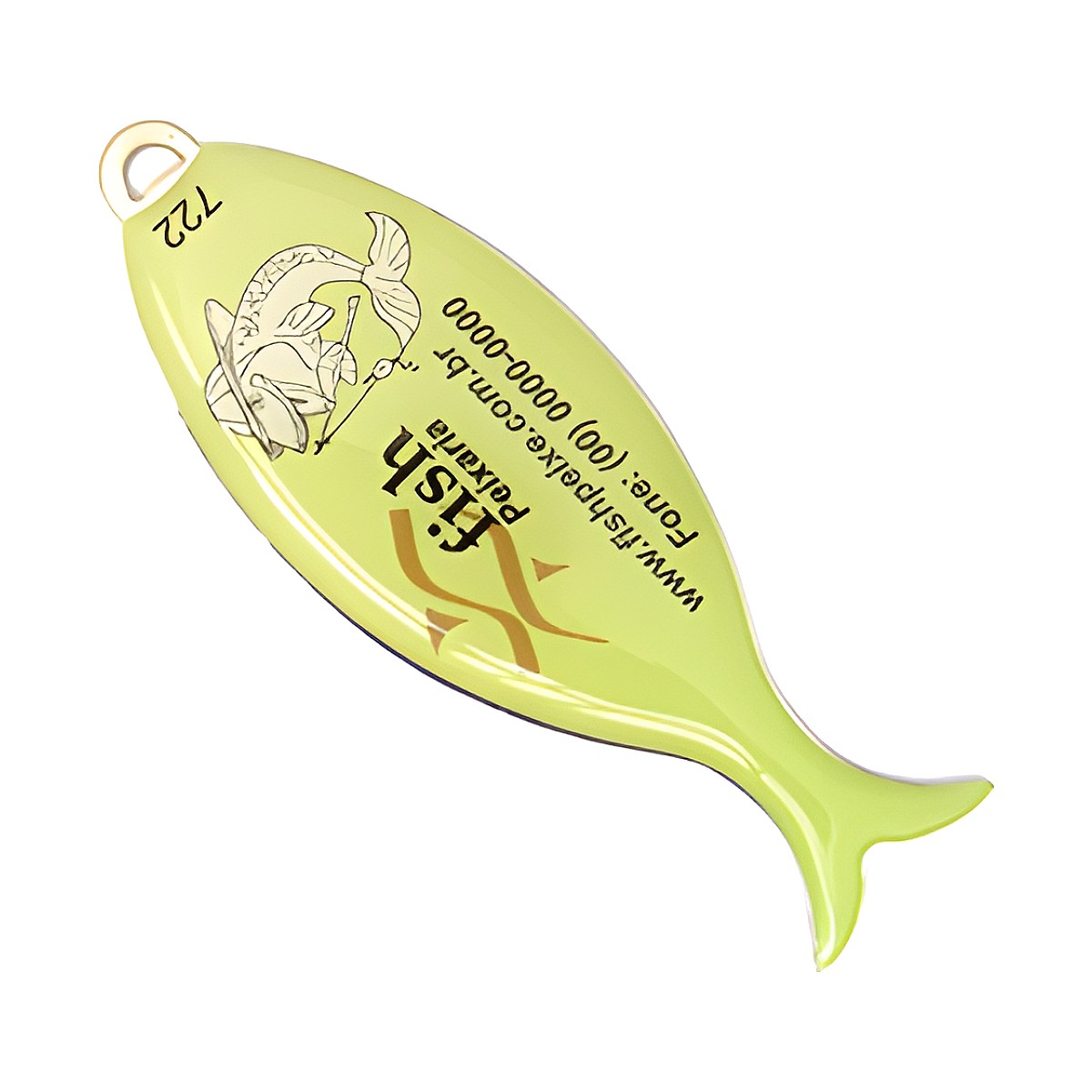 Chaveiro Chapinha Peixe Gr com a sua logo