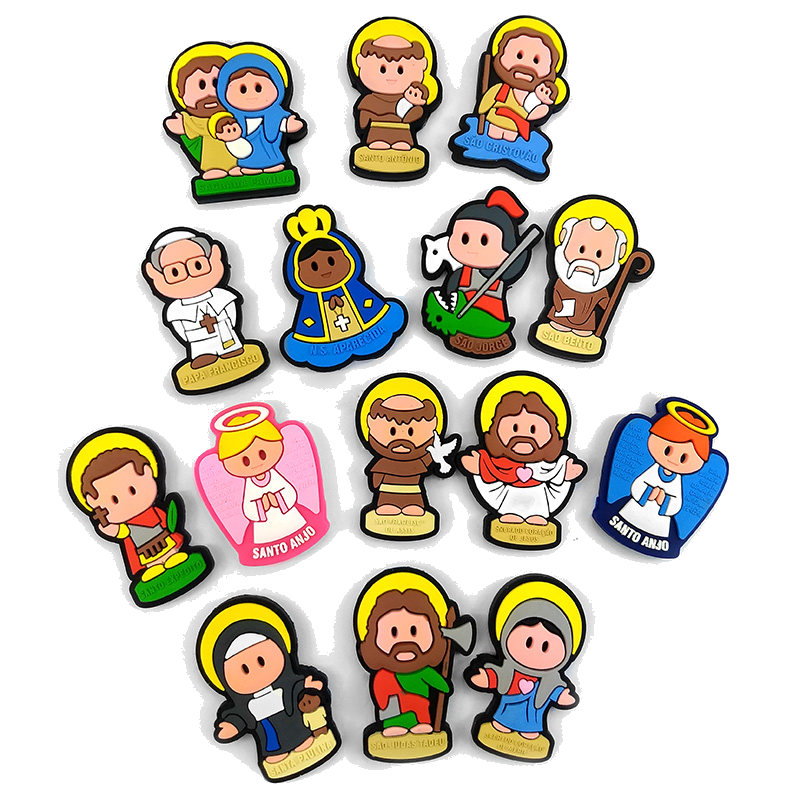 Mostruário Imãs Religiosos (15 Peças)
