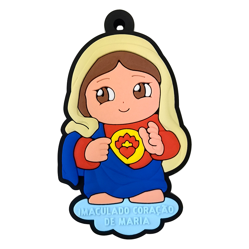 Chaveiro Sagrado Coração de Maria 2